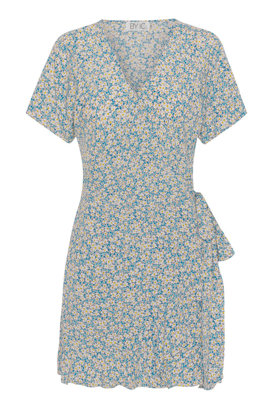 MilleIC Dress - Flower Blue