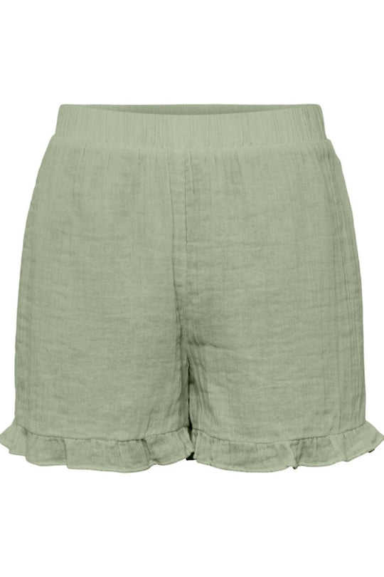 PCLelou HW Frill Shorts - Swamp