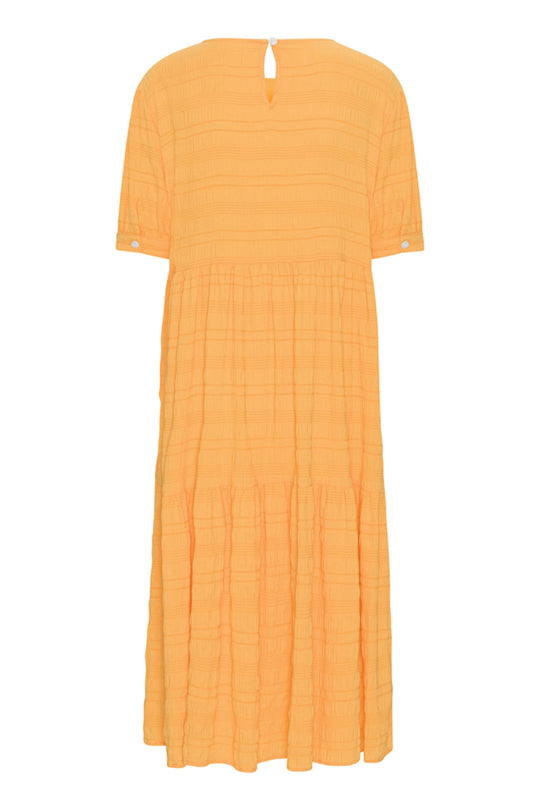 VilmaIC Long Dress - Cloud Orange