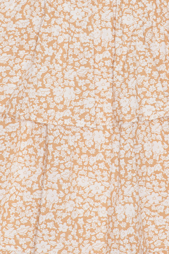 NynneIC Dress - Beige Blossom